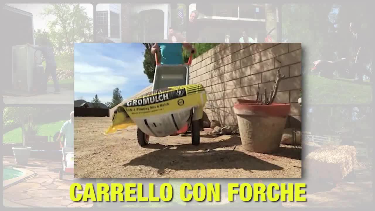 Carriola Multifunzione Worx WG050 Aerocart - 8 In 1, Capacità 136kg, Per Giardino E Casa - Foto 13