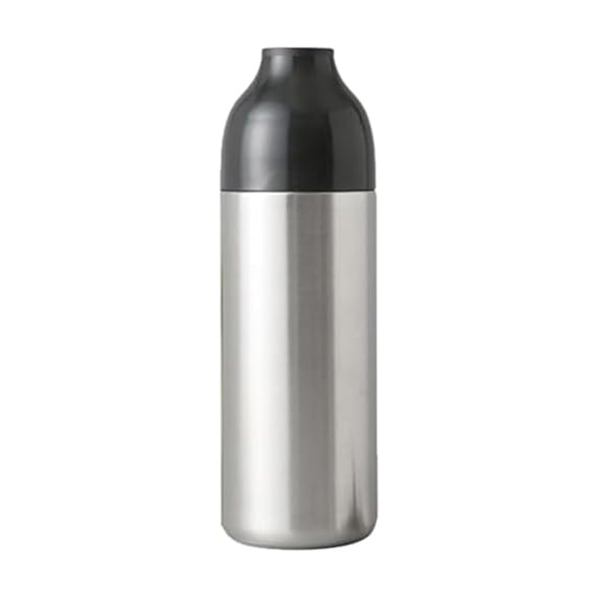Rabbit R4-10410 Twist to Lock Shaker da cocktail chiudibile in acciaio inox, nero