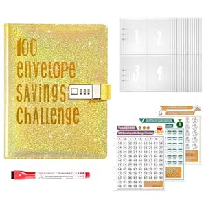 Generisch 100 Umschlag Spar-Challenge Set