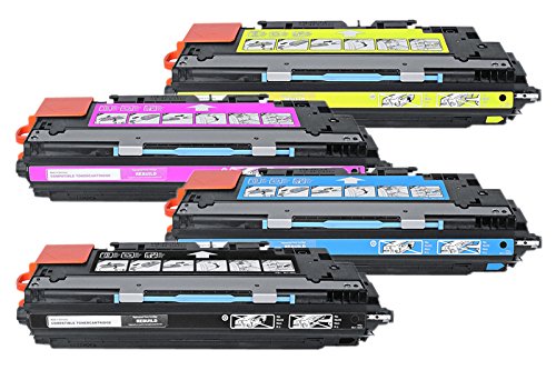 Rebuilt do HP Color Laserjet 3500 N - Q2670A - Q2673A - Toner zestaw ekonomiczny czarny, cyjan, magenta, żółty - na ok. 1 x 6000 i 3 x 4000 stron (5% pokrycia)