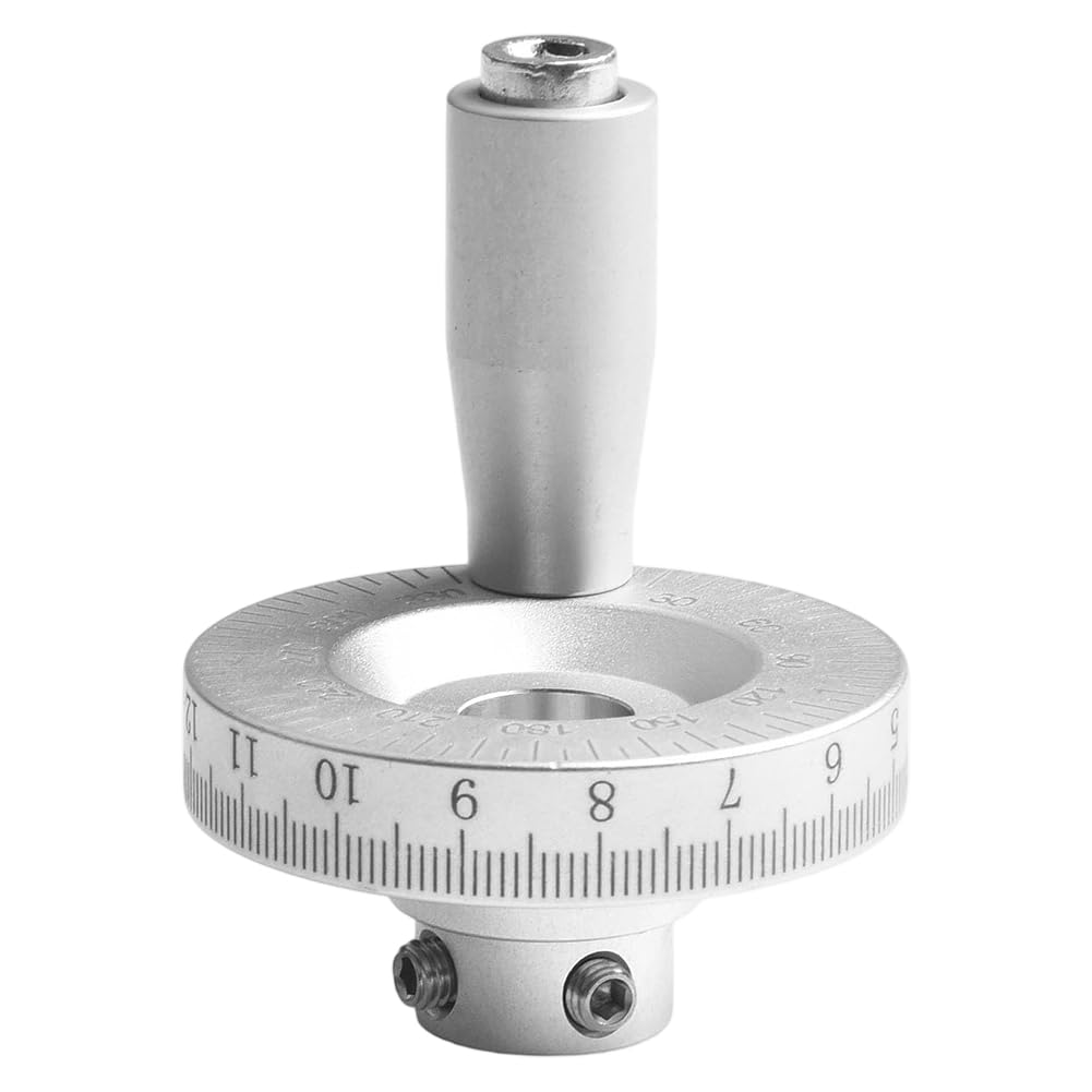Aundhegrtt Aluminum Alloy for Milling Machines, Lathes& Grinders 6mm- Hand Wheel 42mm for Lathe