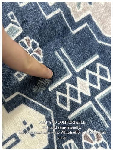 Tapis illusion d'optique vortex 3D rond au design extra-large hypnotique - 3