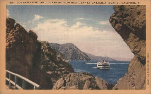Lover's Cove and Glass Bottom Boat, Santa Catalina Island