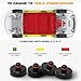 EcoNour Lifting Jack Pad for Tesla Model 3/S/X/Y, 4 Pucks with Storage Case, Tesla Accessories for Tesla Vehicles 2013 to 2024