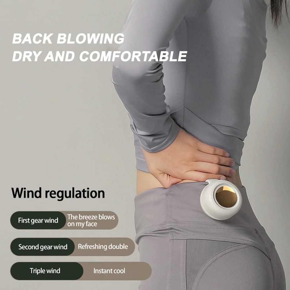 Amazon.com: Drkicsy Small Whirlwind Clip Waist Neck Fans, Portable