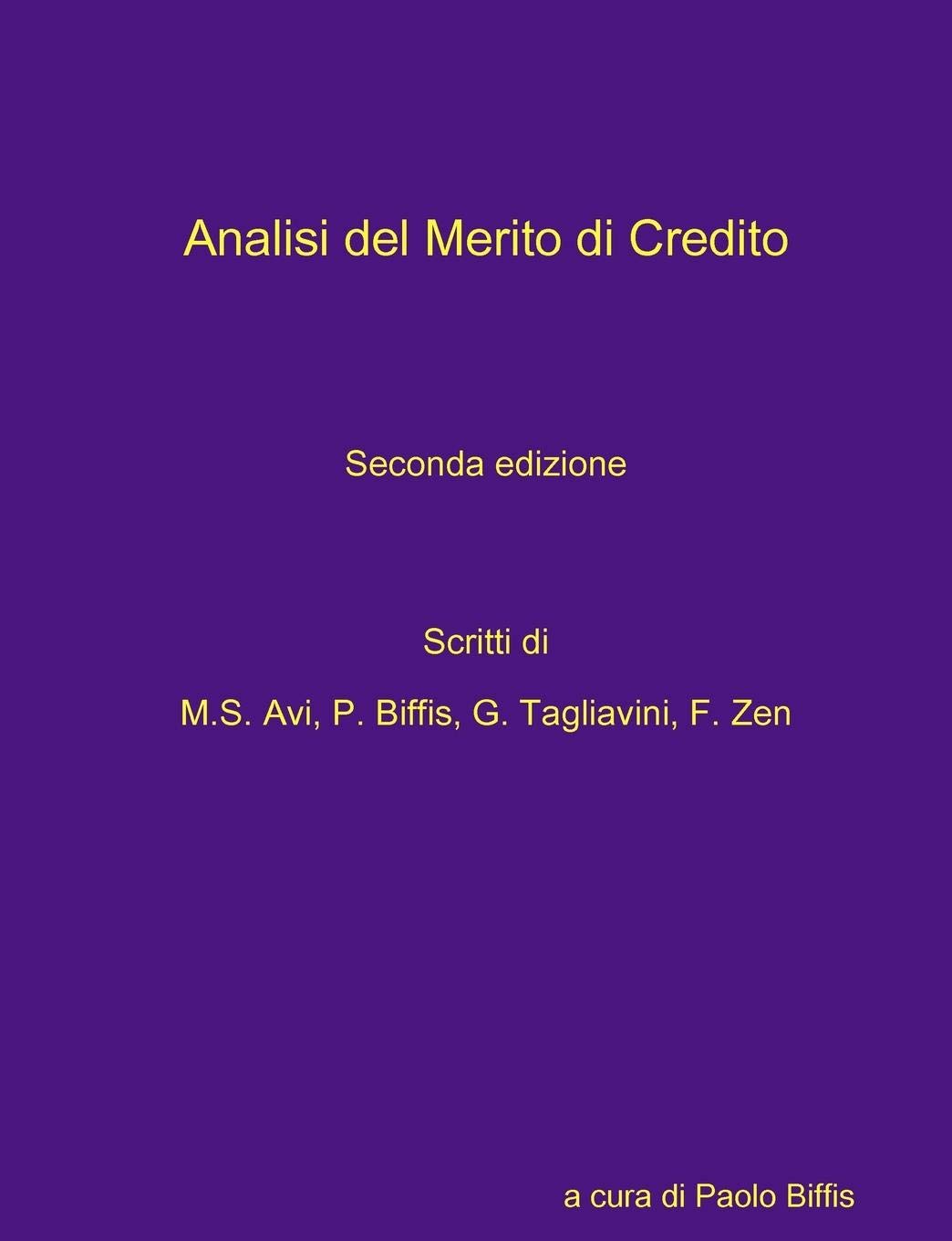 Analisi del Merito di Credito