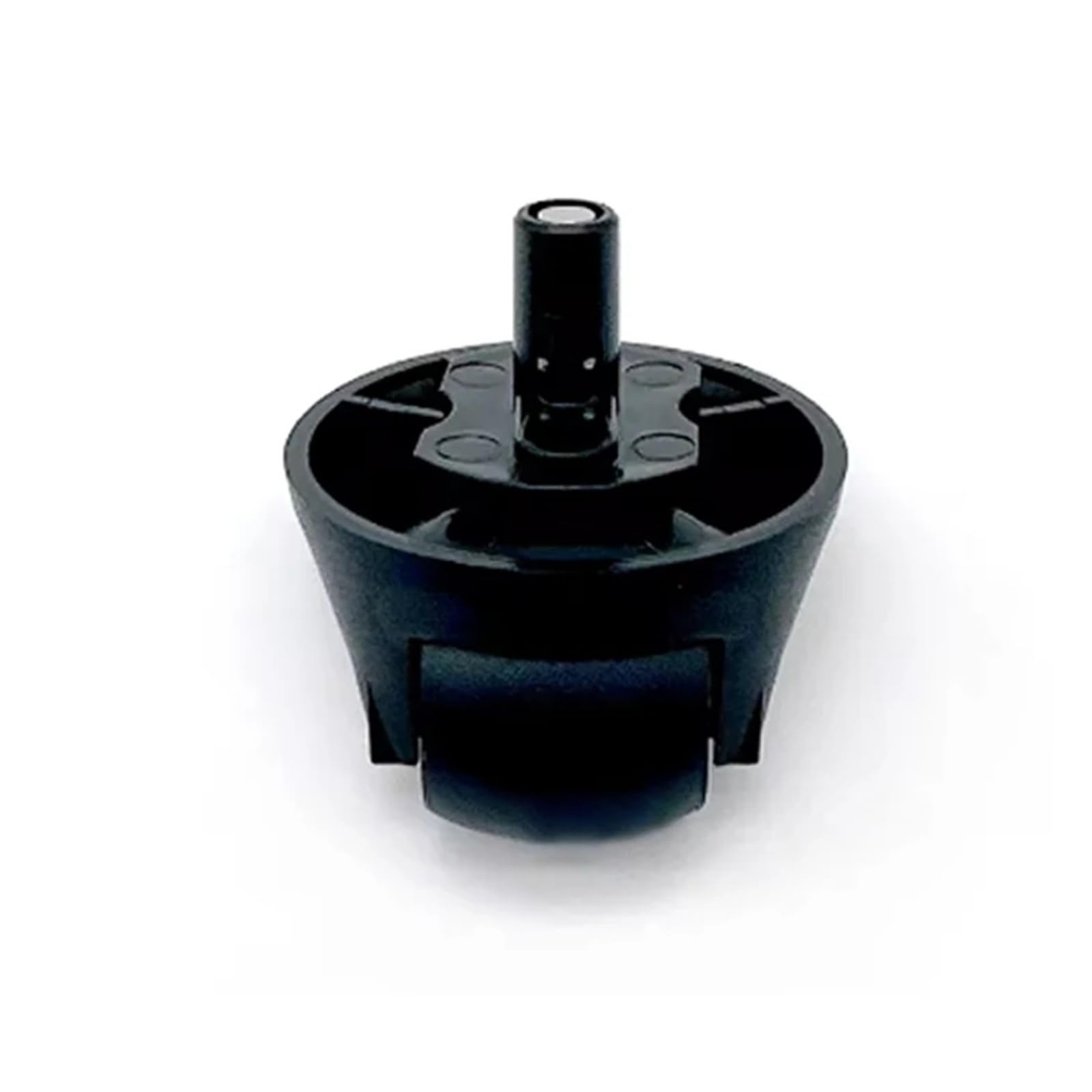 Compatible for Roborock，Saros 10 Saros 10R/Z70/S9 MaxV Slim/Qrevo CurvX/Qrevo EdgeT，Robot Vacuum Cleaner Components Front Foot Guide Steering Wheel(Black)