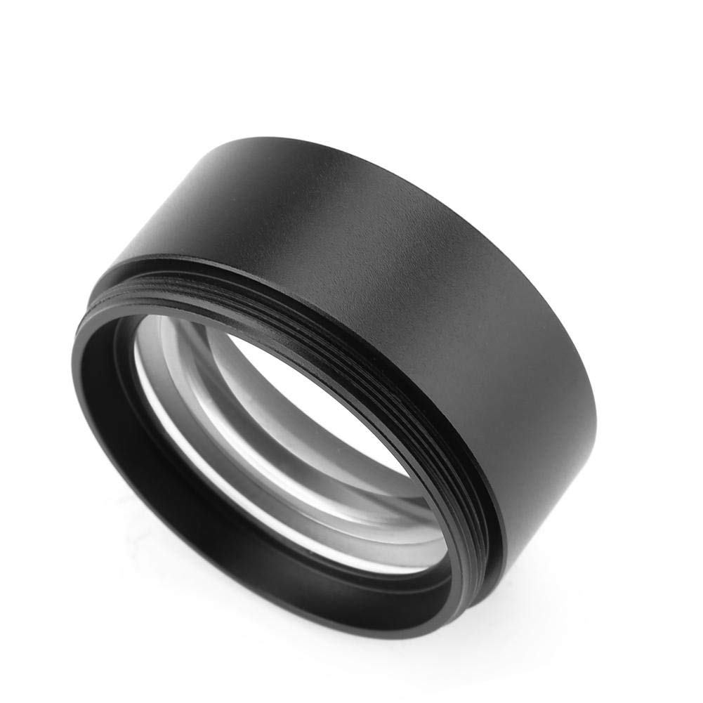 Lente Objetivo del microscopio, KP-0.7X Lente Objetivo del microscopio Auxiliar para microscopio estéreo Rosca de Montaje de 48 mm