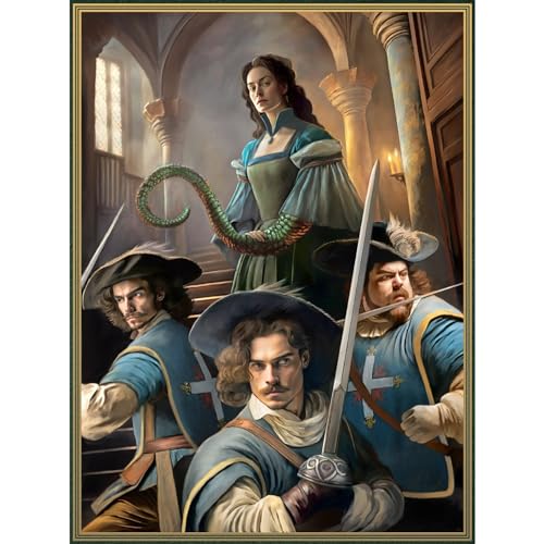 Nightfall Games WFG-MVC-001 Musketeers Vs. Cthulhu - Hardcover Rpg Book, Horror Theme, Call Of Cthulhu Rules Setting, Tabletop Role Playing Game thumb #3