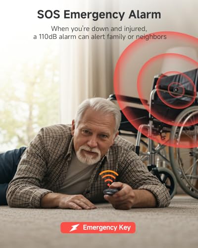 110dB Car Alarm System, Anti-Theft Vibration Alarm with 10 Levels Sensitivity Adjustable, Vehicle Anti-Theft Car Device, Wireless Remote Anti Theft Device for Motorcycle, E-Bike, Car, Truck, RV - Thumbnail 6