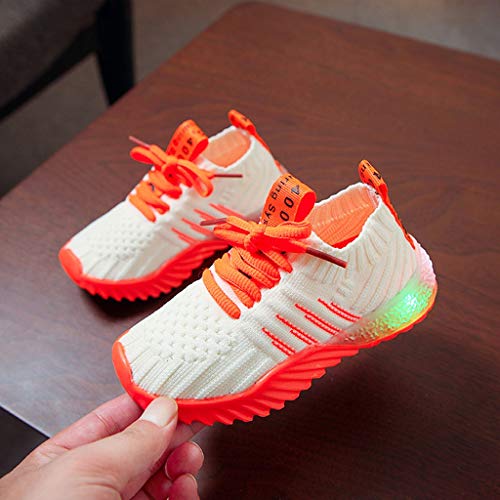 Gaoqi Newborn Kids Shoes, Children Kid Baby Girls Boys Candy Color Led Luminous Sport Run Sneakers Shoes Toddler Shoes Boys #TOP3