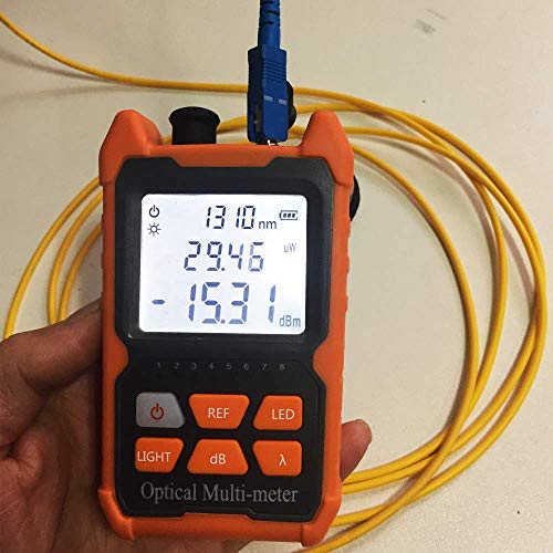fiber optic cable tester portable optical fiber power meter fcscst universal interface built-in 2mw visual fault locator opm-vfl-1