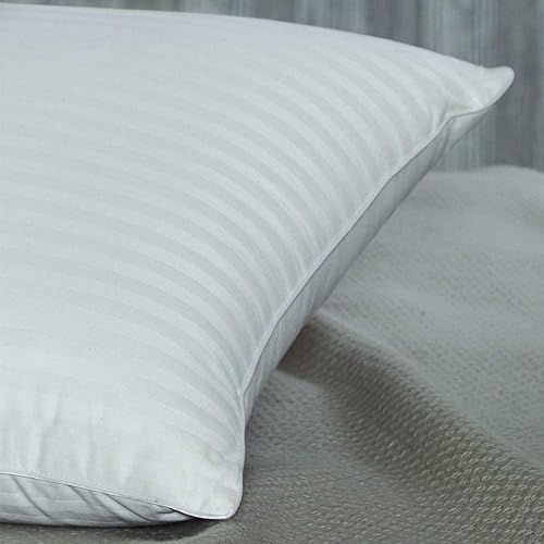 Miniatura 3 de Cuddledown Dreamstead - Almohada para dormir de alta calidad, plumón de pato blanco europeo, potencia de relleno de 600 hilos, carcasa 100% de