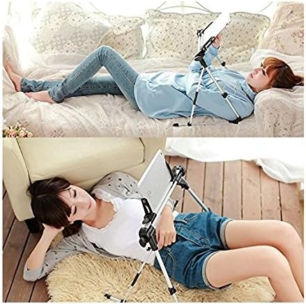 Miniatura 8 de AFUNTA Soporte para tableta, ajustable, portátil, plegable, para escritorio, sofá, cama, compatible con iPad 2 3 4 5 Samsung iPhone 6-16 Plus,