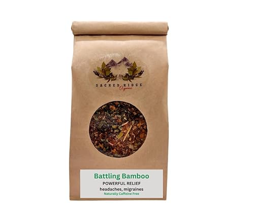 Organic Headache & Migraine Relief Tea – Soothing Herbal Blend
