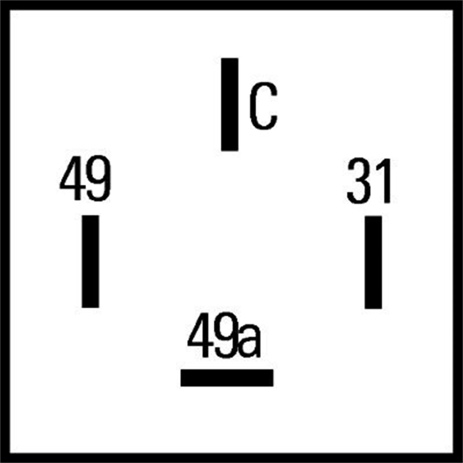 HELLA 4DW 009 492-011 Blinkgeber - 24V - 4-polig - gesteckt - elektrisch - LED - mit Halter