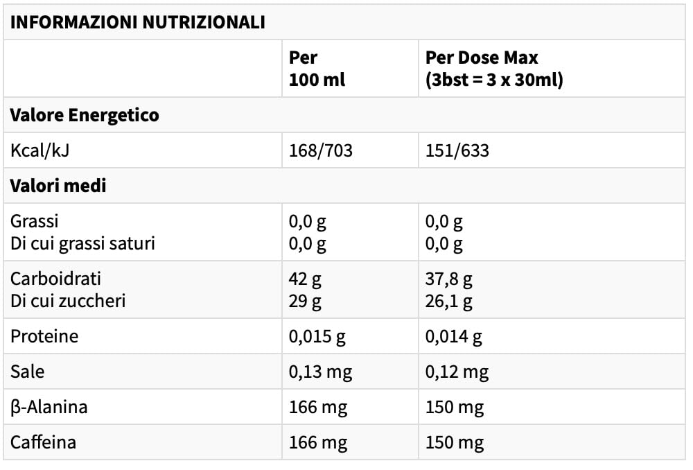 EthicSport - Super Dextrin Boost - Confezione da 20 x 30 ml - Gusto: Arancio - Integratore alimenare energetico con carboidrati di nuova generazione, Beta-Alanina, BCAA, Glutammina.