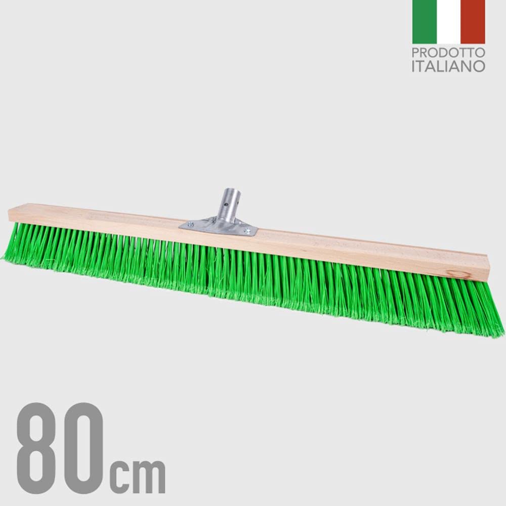 La Briantina Spazzolone industriale assicella in legno 80 cm