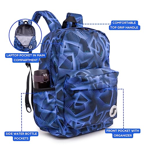 Image of J World Oz High School Backpack for Kids. Cute Laptop Bookbag for Girls Boys, Disco