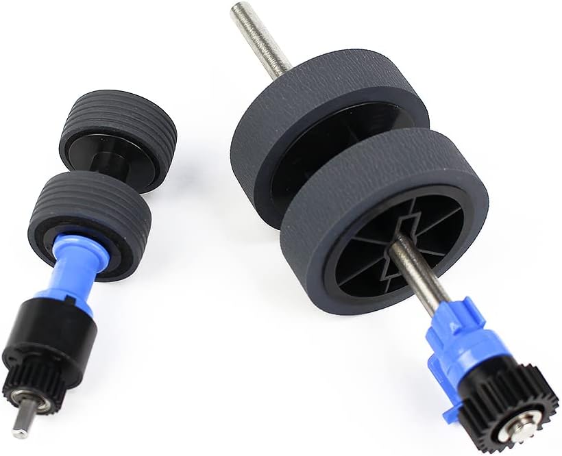 Yanzeo Roller Kit B12B819031 B12B819041 for Epson DS-530 ES-400 DS-530N DS-570W Ds-770 Ds-870 Ds-970 FF-680W Roller Assembly Kit