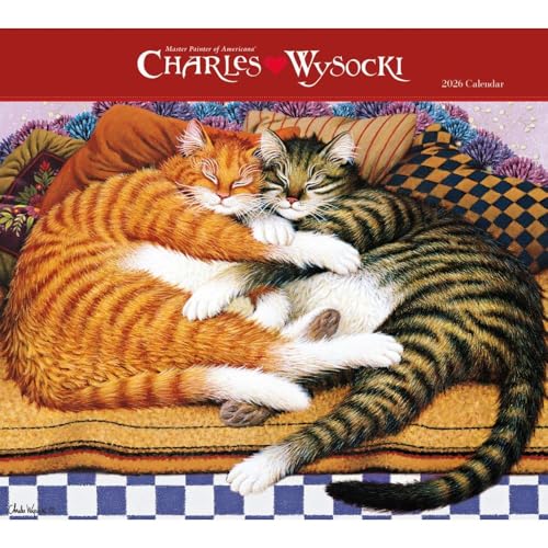 Charles Wysocki, Cat Tales: 12x14 Deluxe Wall