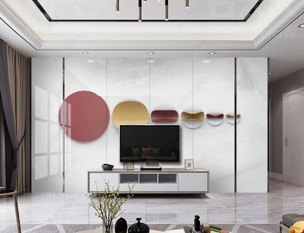 Mural pour salon et chambre : papier peint intissé facile à poser