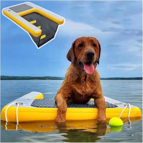 DDQQQ(�撣����) �C���t���[�^�u�� �t���[�e�B���O�h�b�N ���p�����v�t�� �K�i&����~��EVA�t�H�[�� (�{�[�g�E�r�[�`�p)(Yellow)