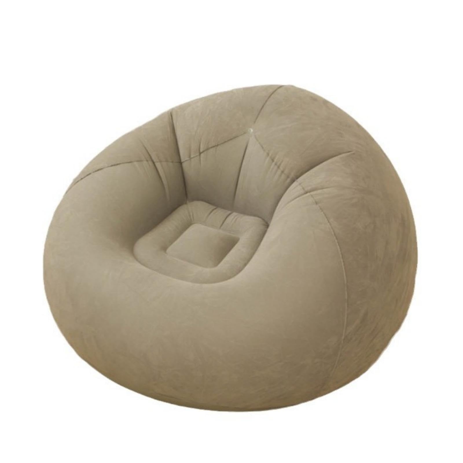 ZZRLQJ Bean Bag Chair, Inflatable Chair, Inflatable Sofa Bean Bag Game Recliner, Spherical Foldable Sofa Bed Portable and Easy to Store.