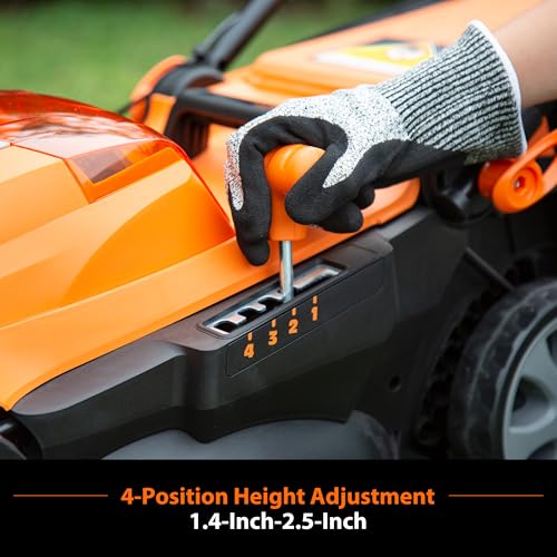 Image of LawnMaster 48V MAX 15-inch Brushless Cordless Lawn Mower for Small Yards