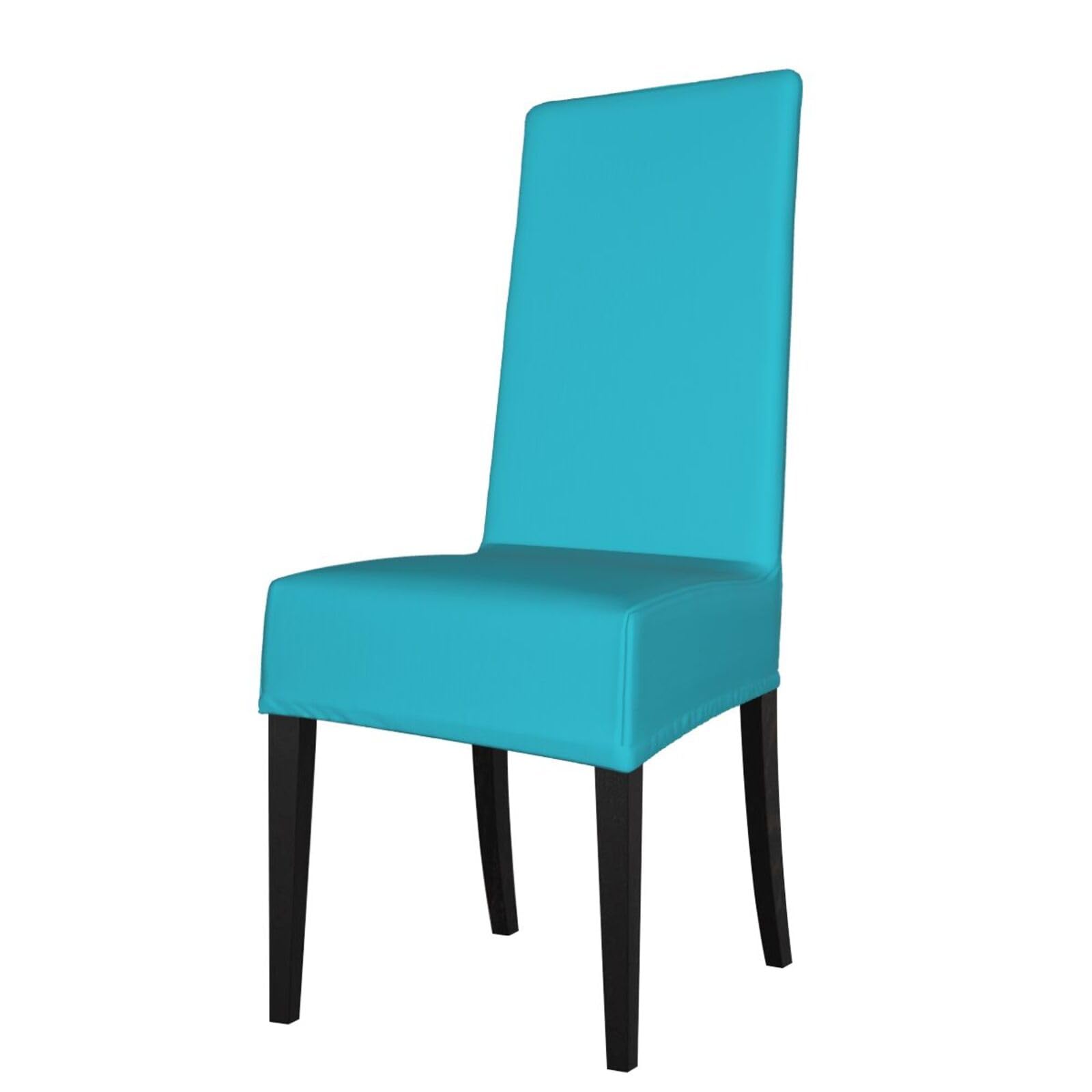 WHJDPP Azure Prints Protection Cover for Dining Chair - Stretchy Seat Throw Covers, Wrinkle-Free & Easy Care for Hotel, Wedding & Home Dining Chairs