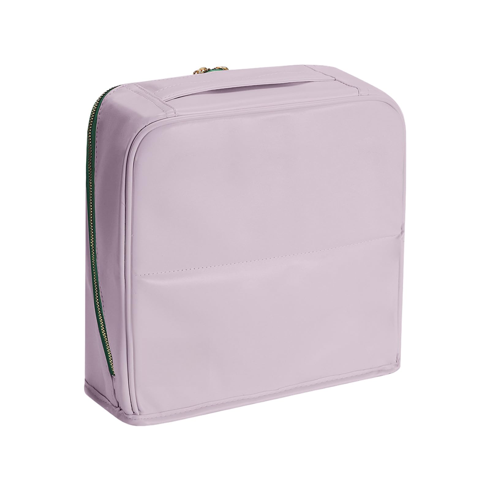 Tsophreniq Hanging Luggage Cosmetic Storage Bag Leather Travel for Makeup Skincare Jewelry Large Capacity Waterproof Closure Cosmetic Storage Bag
