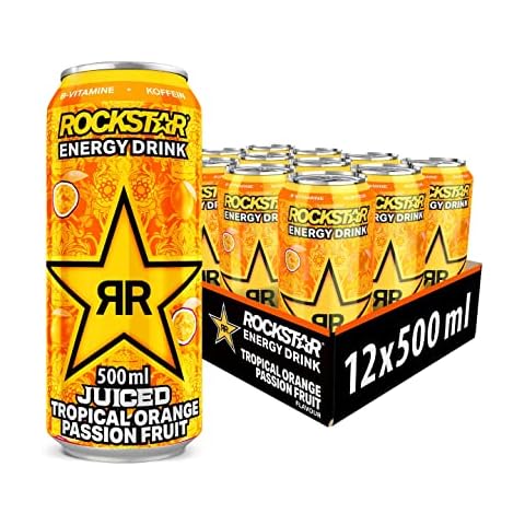 Rockstar Energy Drink Juiced mit Mango, Orange & Passionsfrucht Cover