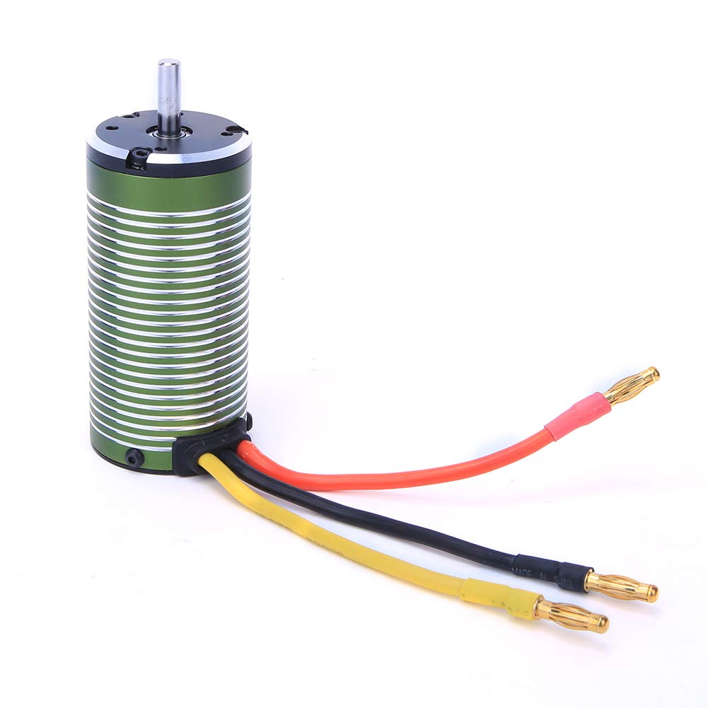 Bezszczotkowy Silnik RC, 3674 1650KV RC Silnik Samochodowy Aluminiowa Obudowa Odporny na Ciepło Silnik Elektryczny RC Akcesoria RC Pasujące do 1/8 RC Boat