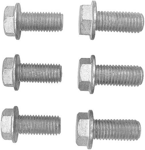 Kit de parafusos do volante do motor e flexplate Lskioer M11-1,5 para motores GM LS – 6 unidades