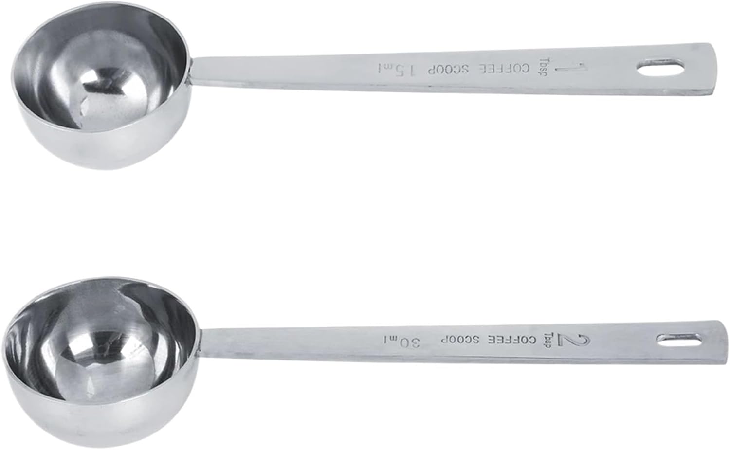 Coffee Scoop 10PCS Multifunctional Kitchen Measuring Accessories - Stainless Steel Cups/Scoops/Spoons(B)