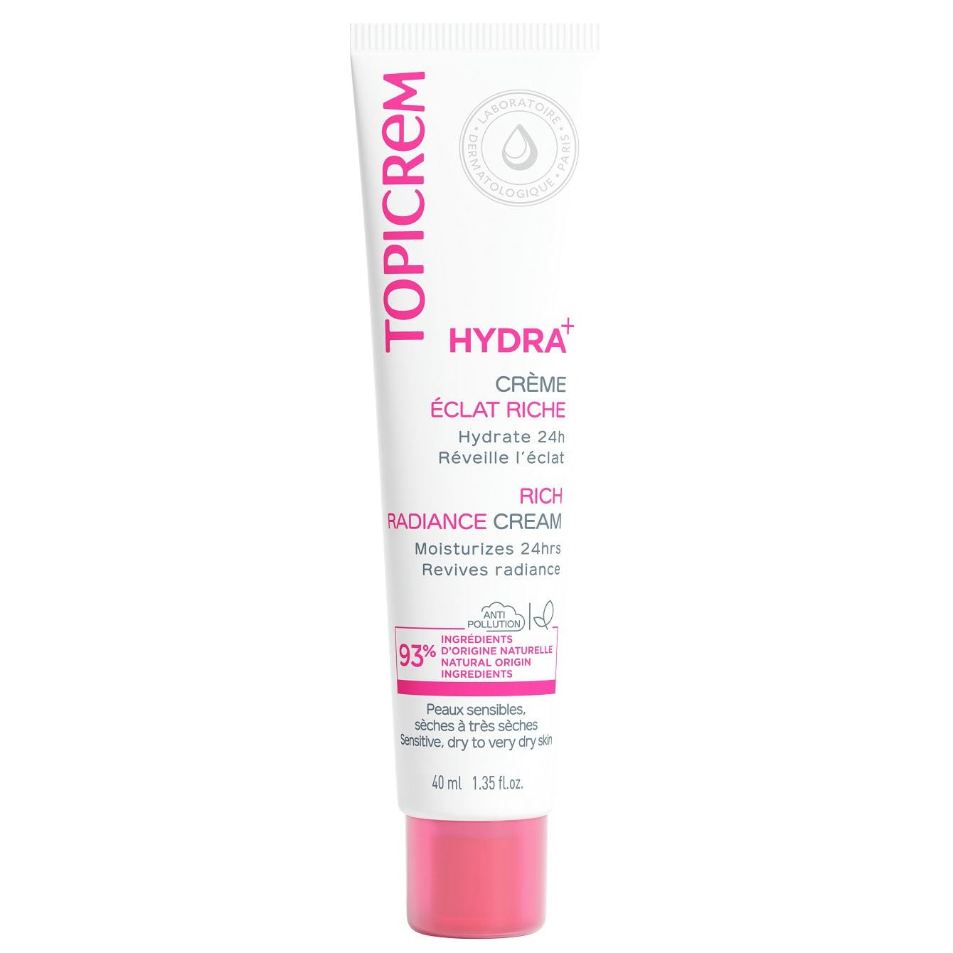 Topicrem Hydra+ Rich Moisturizing Radiance Cream