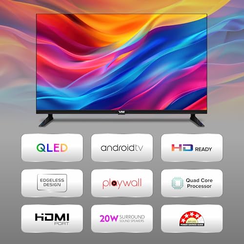 Image of VW 80 cm (32 inches) Spectra Series HD Ready Smart QLED Android TV VW32AQ3