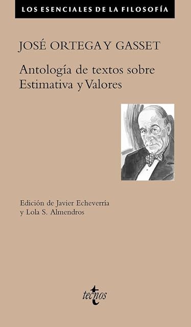 Portada de Antología de textos sobre Estimativa y Valores