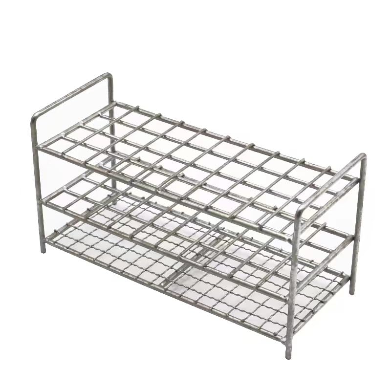 Lab Stainless Steel Wire Centritube Tube Holder Test Tube Rack(17mm 40holes)