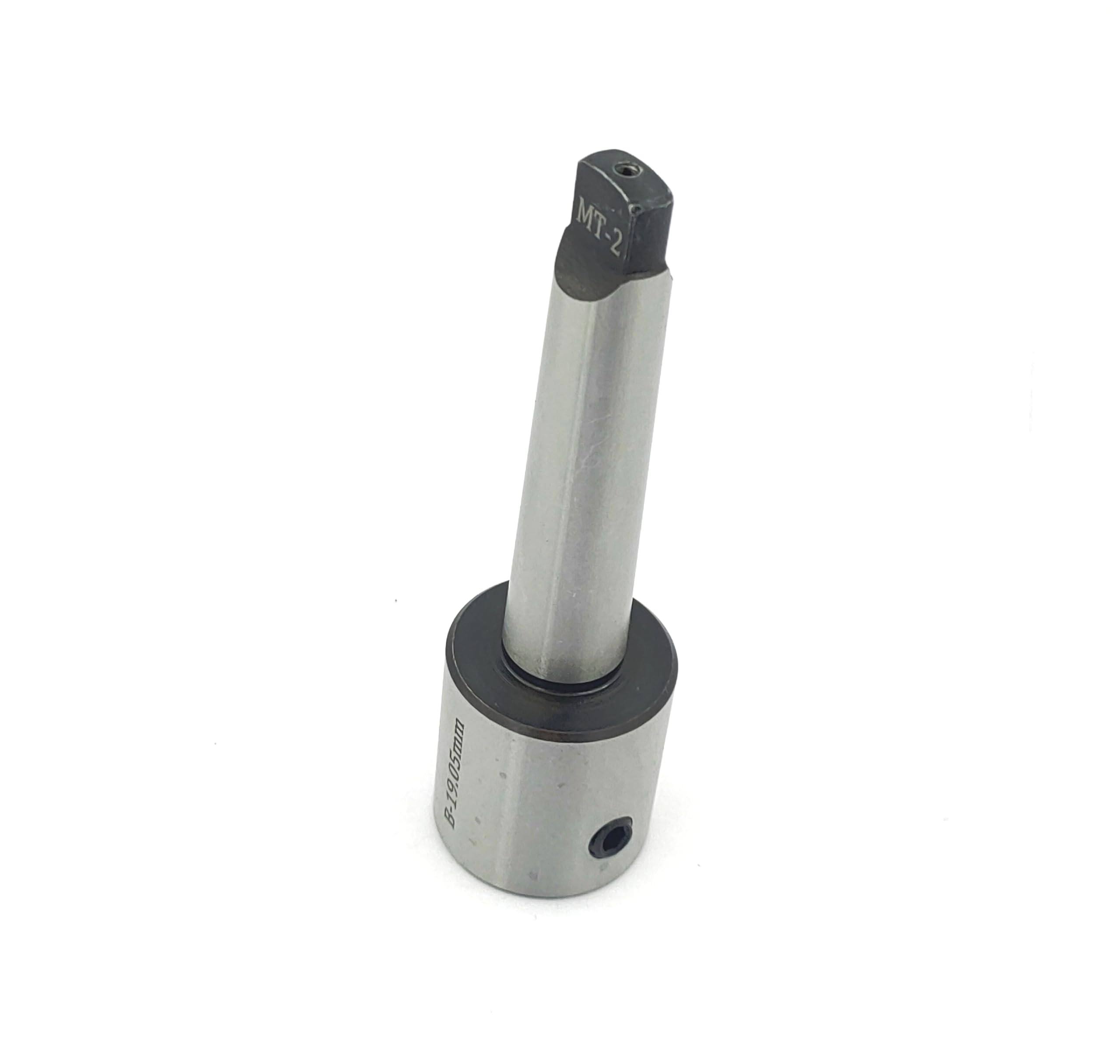 Supporto per taglierino anulare in acciaio per utensili (duro e rettificato) con vite di bloccaggio, compatibile con brocce Rota con gambo da 19 mm