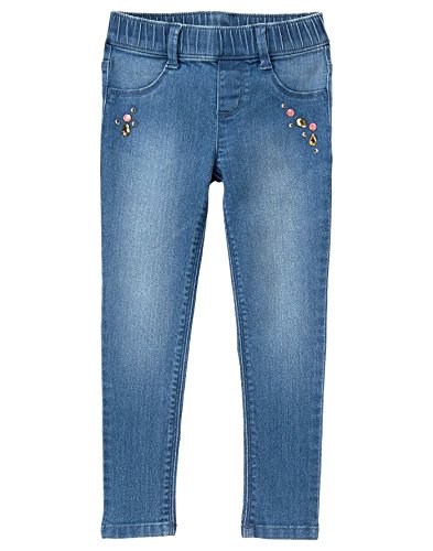 Gymboree Girls' Little Rhinestone Super Skinny