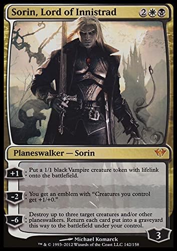 Magic: The Gathering Singles Sorin, Señor de Innistrad (142) Ascensión Oscensión DKA, multicolor, DKA142