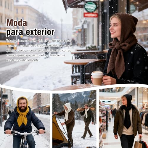 Catálogo para Comprar On-line Gorros de punto para Mujer que puedes comprar esta semana. 6 Imagen adicional