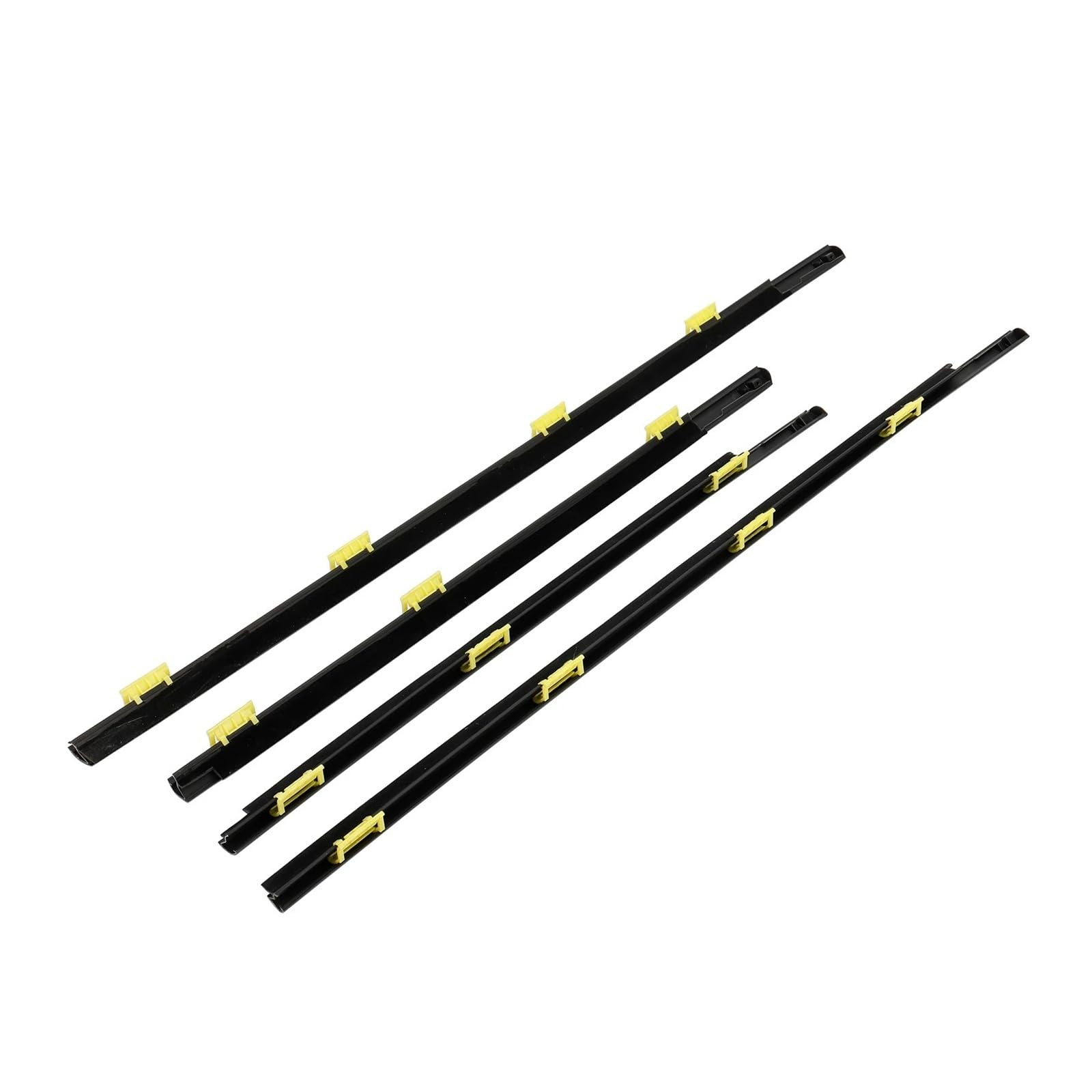Sifusm One Color Rubber Seal 4Pcs Weatherstrip Window Seal Belt For Cr-V For Crv 2002 2003 2004 2005 2006 72410-Sca-E01 Strip