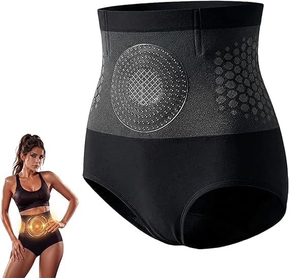 Moringa and Berberine Shorts 4-in-1 Micro-Particle Sculpting High-Waisted Shorts Comfortable & Breathable Black