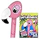 Inflatimals Aufblasbare Tiere, Deluxebase Flamingo, riesiges aufblasbares Tierspielzeug, tolles Geschenk für Kinder oder als Dekoartikel für Kindergeburtstage