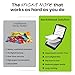 Rocketbook Reusable Sticky Notes Starter Pack, Restick and Reorganize Memo Pads, 3