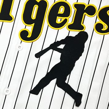 Amazon Co Jp 阪神タイガース 刺繍ワッペン 近本 シルエット 応援 ユニフォーム 近本光司 ホビー