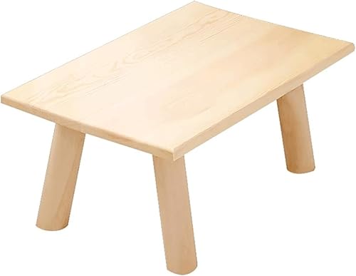 Miniatura 6 de Mesa de Centro Solid Wood Small Coffee Table Japanese Style Bay Window Bed Desk Dining Table Computer Table Living Room Balcony Bedroom Pine Sitting