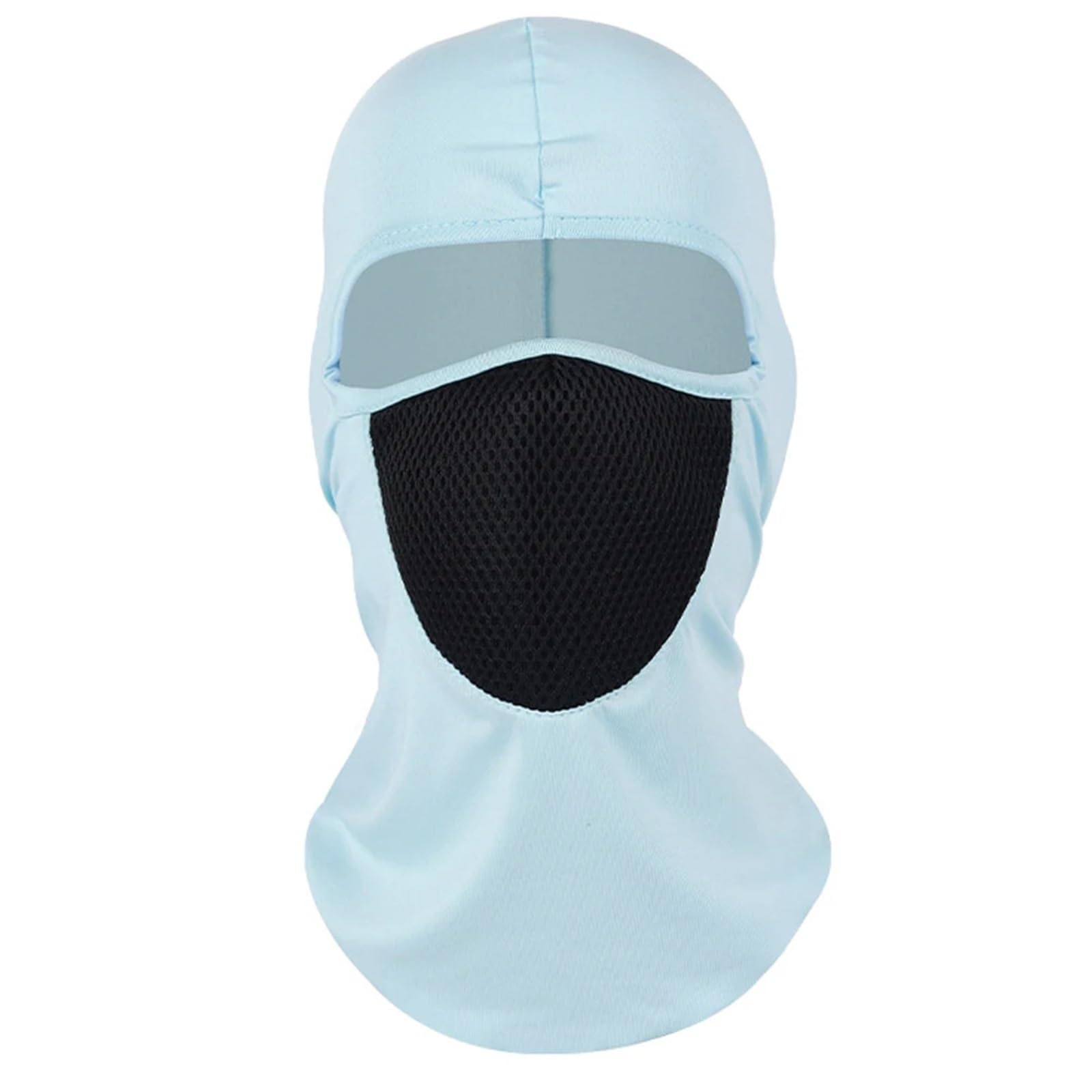 Cagoule Masque De Ski Lot de 2 Masques de Ski for Hommes, Masque de Ski intégral, Cache-Cou, Masque de Moto, Couvre-Chef de Protection pour Le Ski(Light Blue)